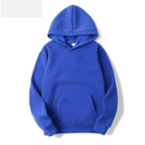 Fleece Pullover Hoodie with Pockets