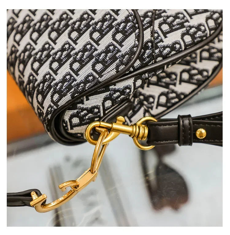 Luxury Microfiber Leather Multi-Way Clutch