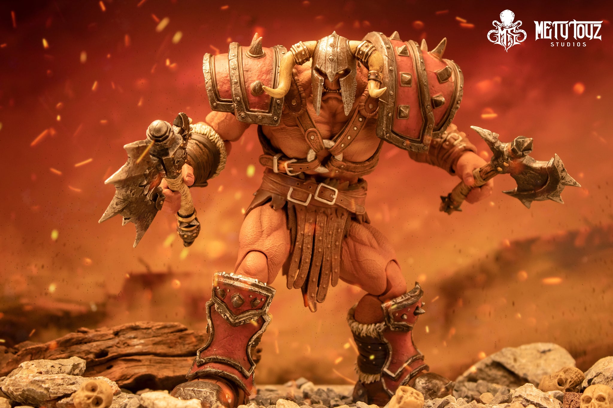 Metytoyz Limited Adventurer World Orc Ork Captain Kagas Bounty Hunter Bloody Hands Morlock Soldier Action Figure Special Edition