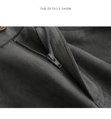 LOUIS YAO Tassels Rivet A-line Half Skirt 2025 Autumn Short Skirts Fashionable and Gentle Casual  Women's Half Skirt
