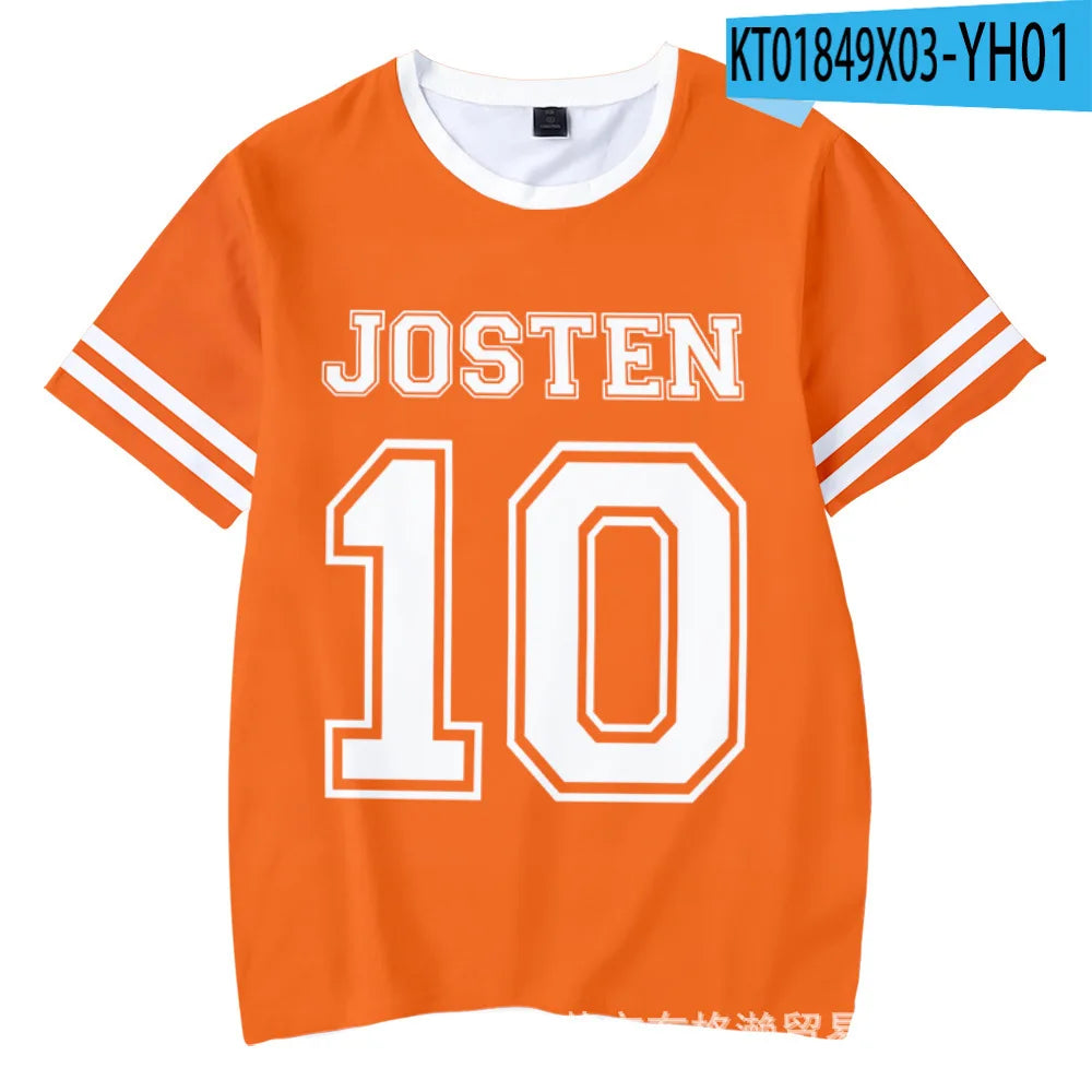 Cosplay The Foxhole Court Palmetto State Foxes Lacrosse Jersey WILDS MINYARD JOSTEN Short Sleeve T Shirt for Men Boy Oversized