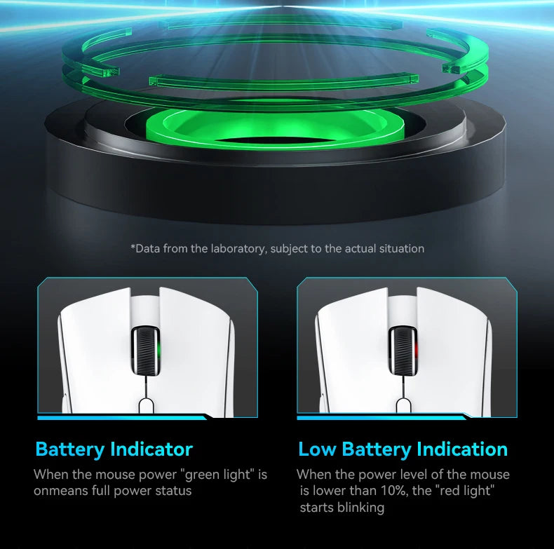 Attack Shark R1 X11 Wireless Bluetooth Gaming Mouse, PAW3311, Tri-Mode Connectivity, 59g Lightweight, for PC, Laptop & Mac