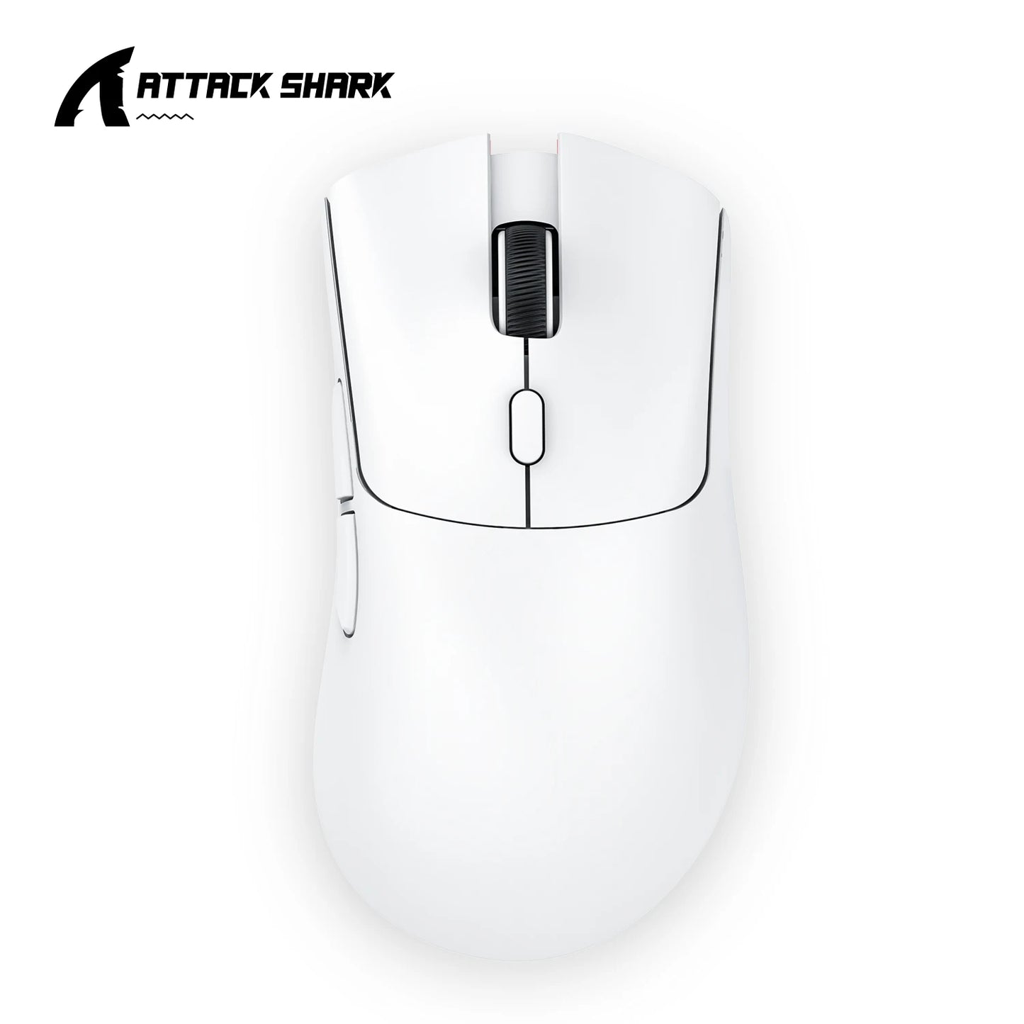 Lightweight ATTACK SHARK R1 Wireless Gaming Mouse Tri Mode 2.4G Bluetooth Wired RGB Ergonomic Programmable Mice For Laptop PC