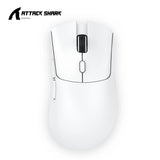 Lightweight ATTACK SHARK R1 Wireless Gaming Mouse Tri Mode 2.4G Bluetooth Wired RGB Ergonomic Programmable Mice For Laptop PC