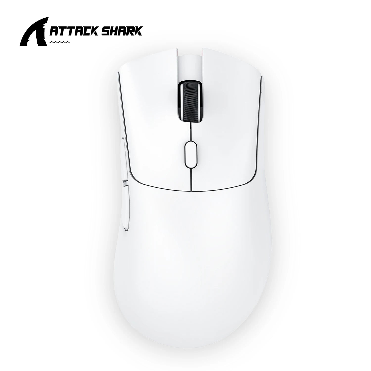 Lightweight ATTACK SHARK R1 Wireless Gaming Mouse Tri Mode 2.4G Bluetooth Wired RGB Ergonomic Programmable Mice For Laptop PC