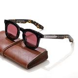 Handcrafted Acetate Round Sunglasses – UV400 Protection