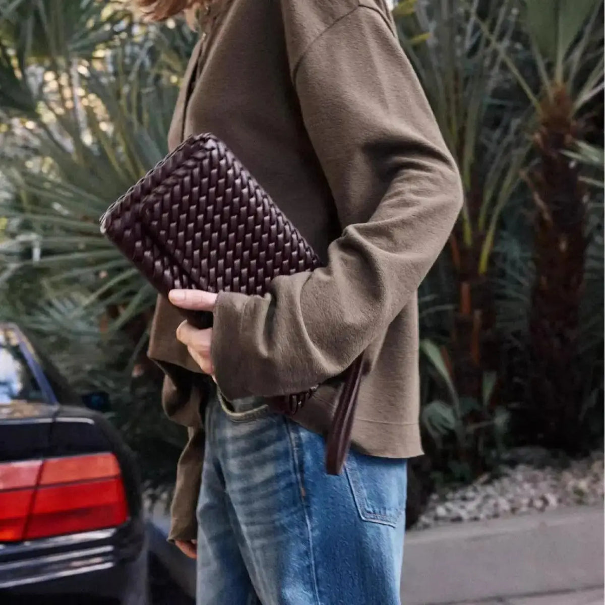 Women's PU Leather Clutch & Crossbody Bag