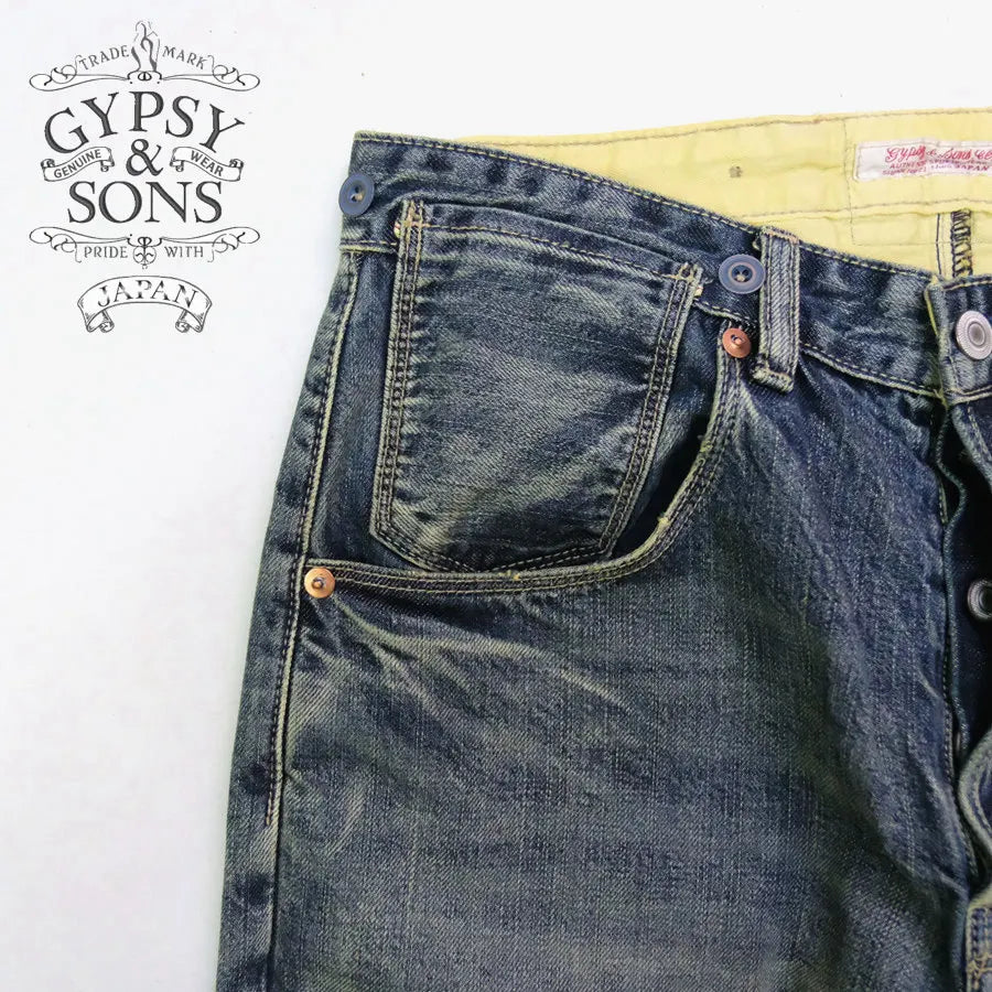 GYPSY & SONS 1890s KEELMANS 13.5oz jeans