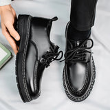 2025 New Men's Leather Shoes - Durable, Comfortable, Breathable & Stylish