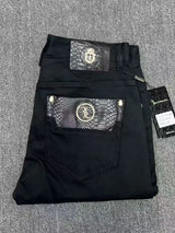 BILLIONAIRE BLSK CPRT Jeans Men 2026 Spring Summer new fashion Embroidery comfortable elasticity outdoors Big size 34-42 Pants