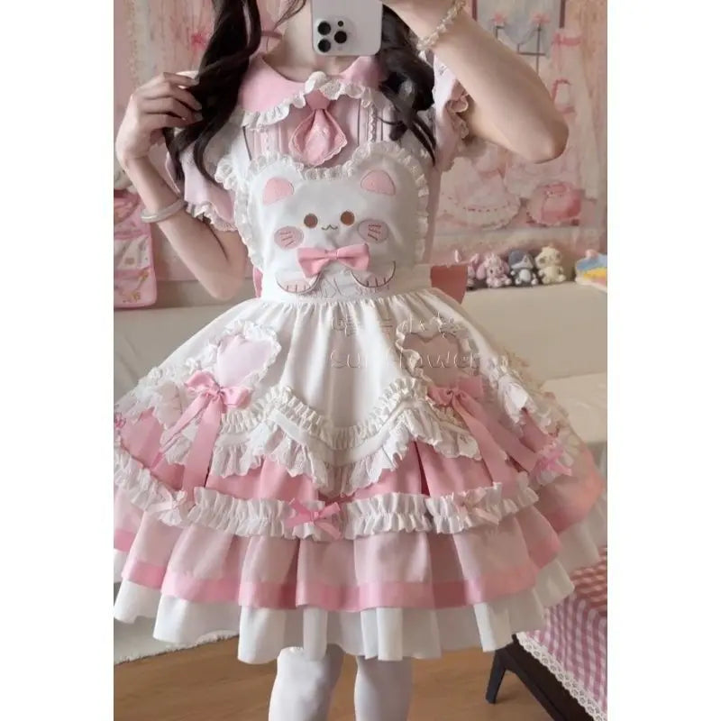 Kawaii Sweet Lolita Bow Dress