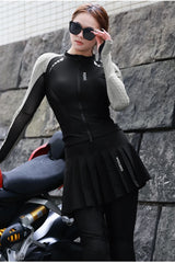 WOSAWE Women Motorcycle Jacket Downhill Motocross Motorbike Reflective Summer Biker Riding Clothing Apparel