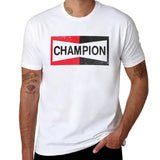 Men’s Champion Spark Plug Retro Distressed Emblem Tee