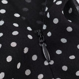 Polka Dot Printed Midi Skirts Two Piece Sets for Women 2025 Summer Chic Bow Tied Blouse Top Suits Woman 2 Piece Outfits