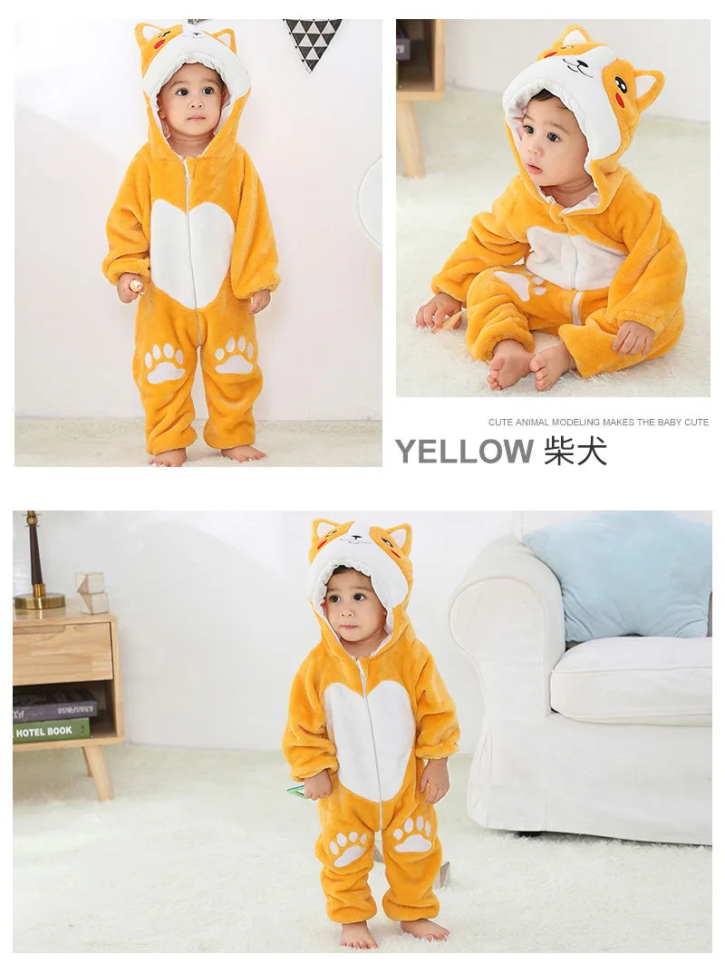 Cozy Lion King Baby Kigurumi Jumpsuit