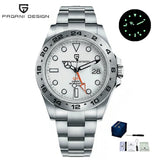 Pagani Design 2026 New Men's Diver Watch 42mm Sapphire Automatic Mechanical GMT Watch 100m Waterproof PD1682