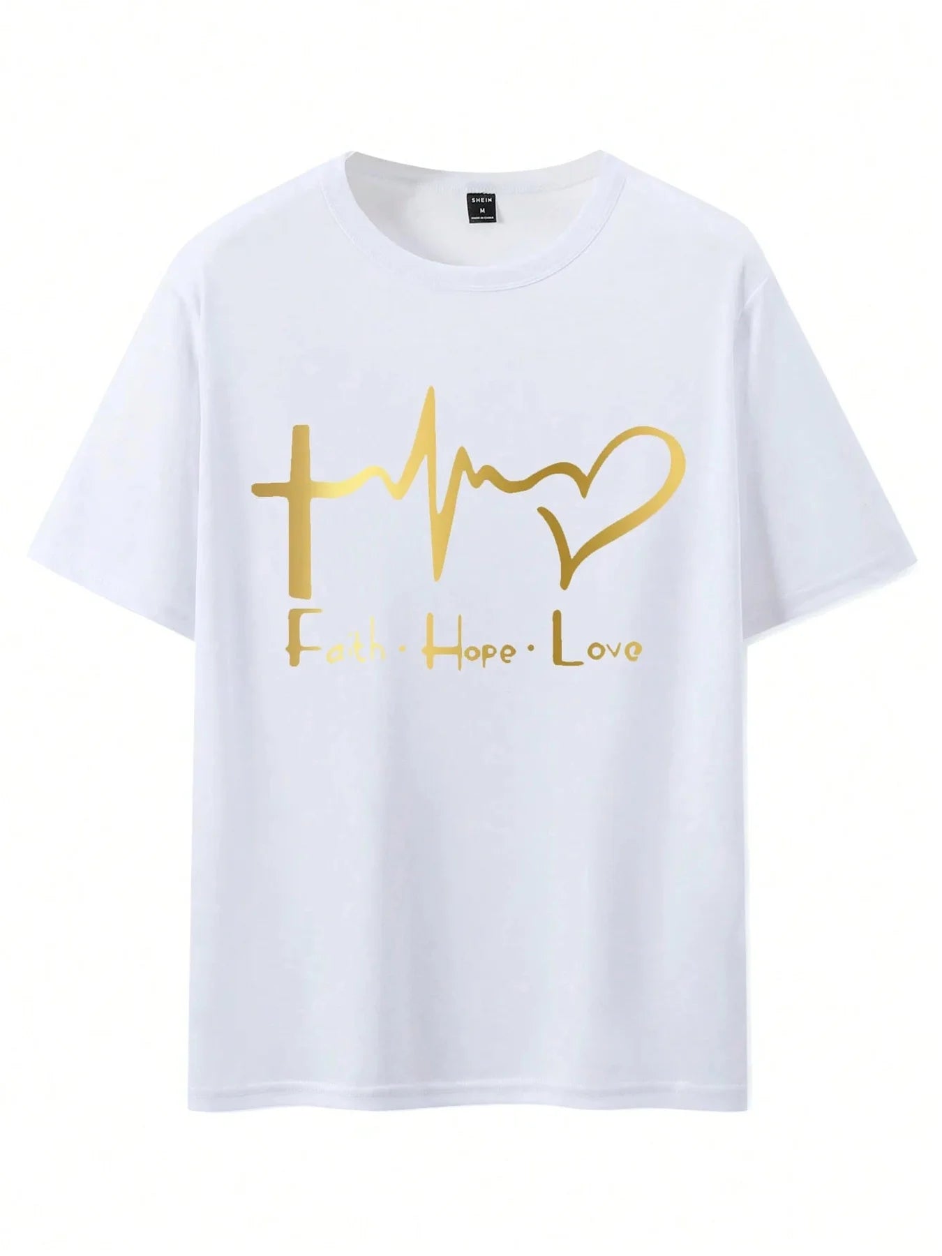 Faith Hope Love Men’s Cotton Tee