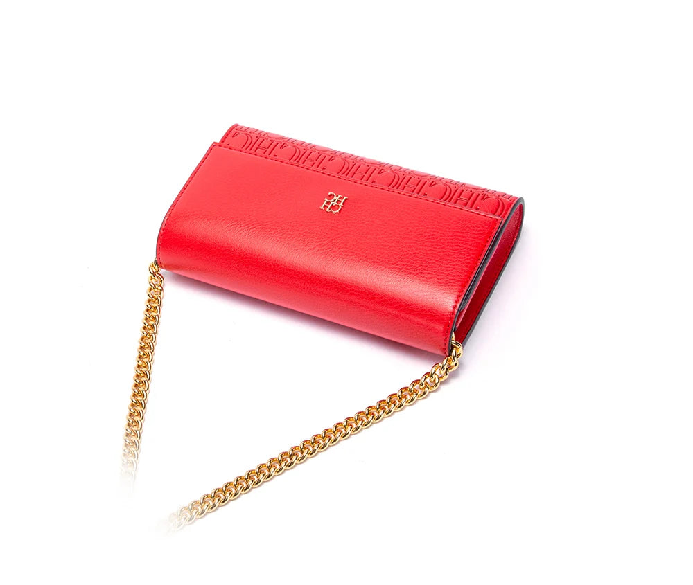Luxury Letter Print Sequin Crossbody Bag