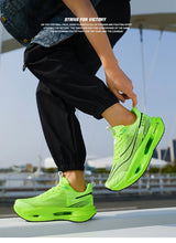 Lohengrin Unisex Air Mesh Running Sneakers — Breathable, Height-Boosting, Anti-Odor