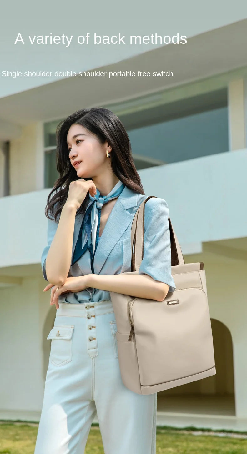 GOLF Backpack for Women Convertible Shoulder Bag Ladies Aesthetic School Backpack with 15.6" Laptop Compartments Secret Pocket