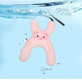 Kids Car Neck Pillow with Seat Belt Safety Sleep Aid Prevent Leaning Head Back Seat Sleeping Comfort During Long Distance Trave