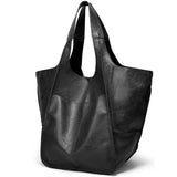 Large PU Leather Tote Bag for Everyday Carry