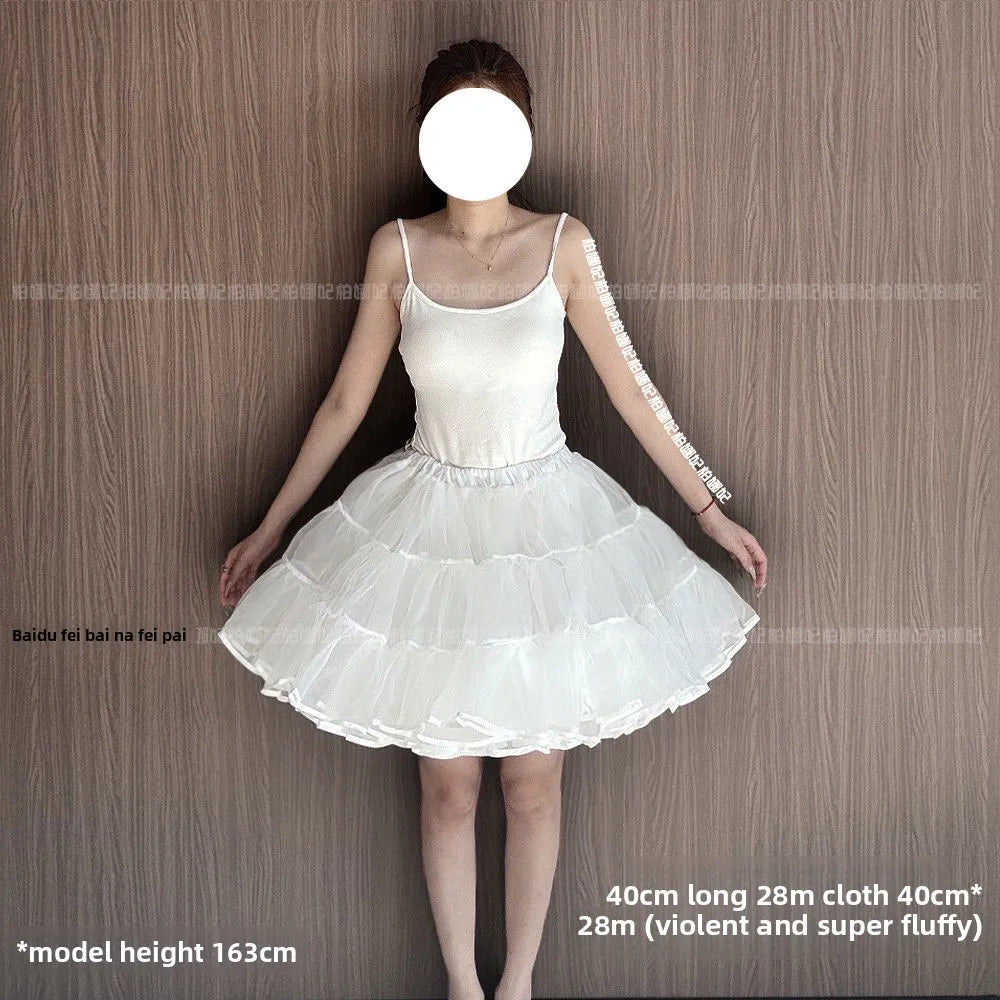Fluffy Mesh Petticoat Underskirt – Lolita Crinoline