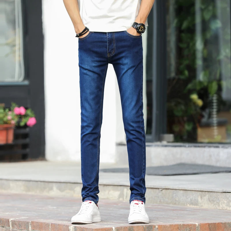 Men's Slim Fit Skinny Stretch Denim Jeans