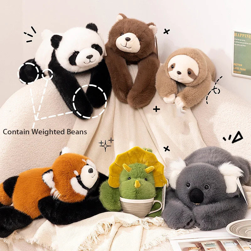 65CM Stuffed Weighted Long Arm Soft Lazy Fluffy Plush Decompression Pillow Gifts For Boys and Girls