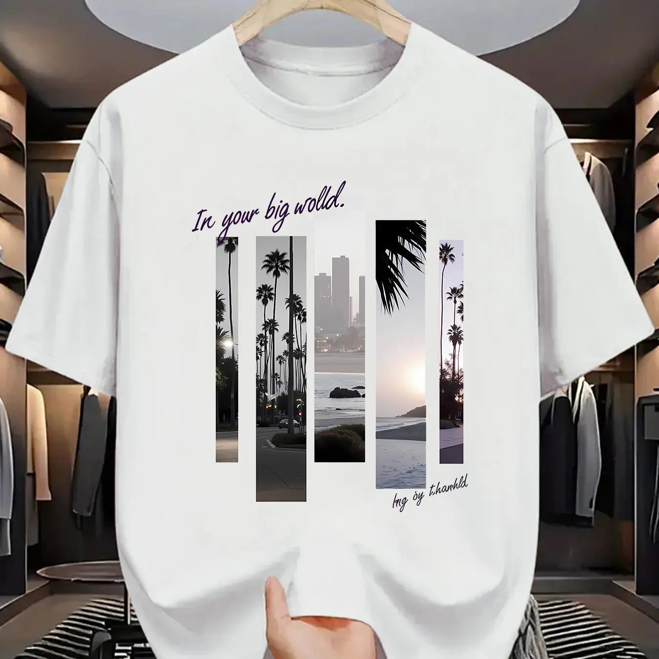 Men’s Premium Cotton Graphic Tee