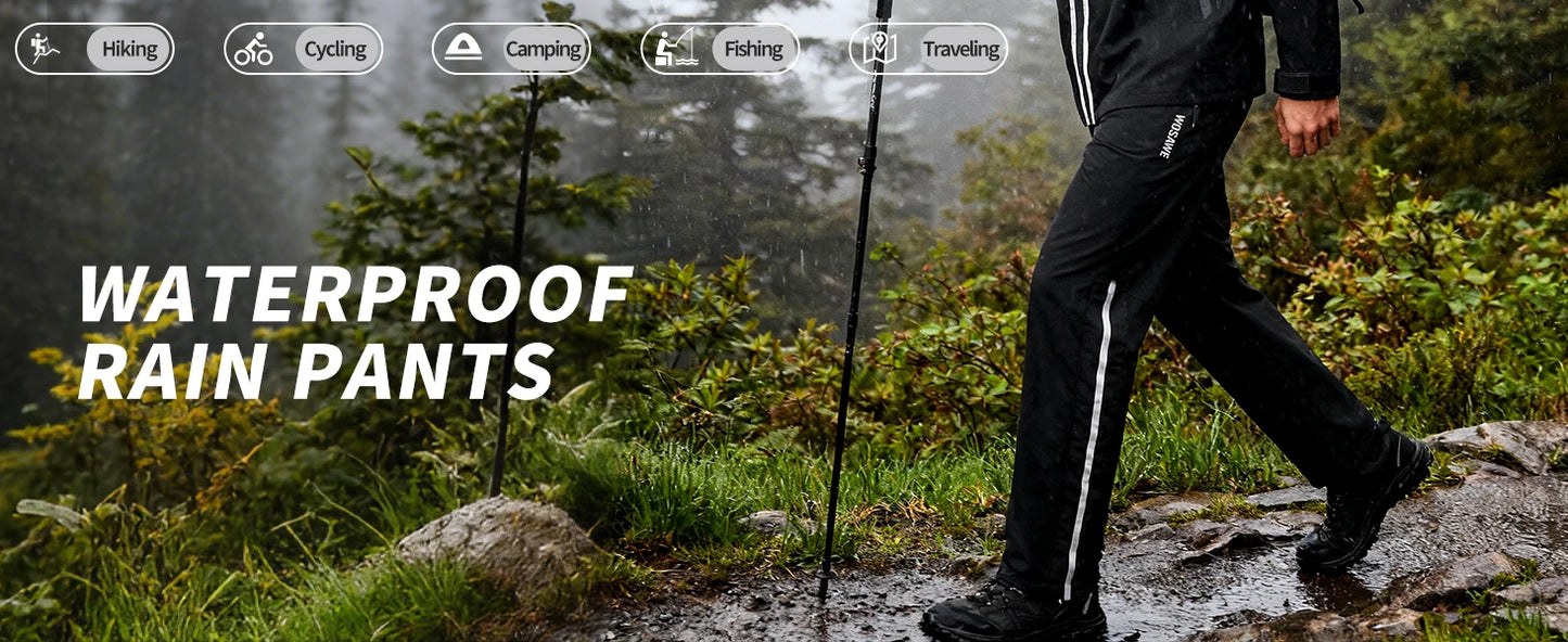 WOSAWE All-Weather Riding Rain Suit – Jacket & Pants