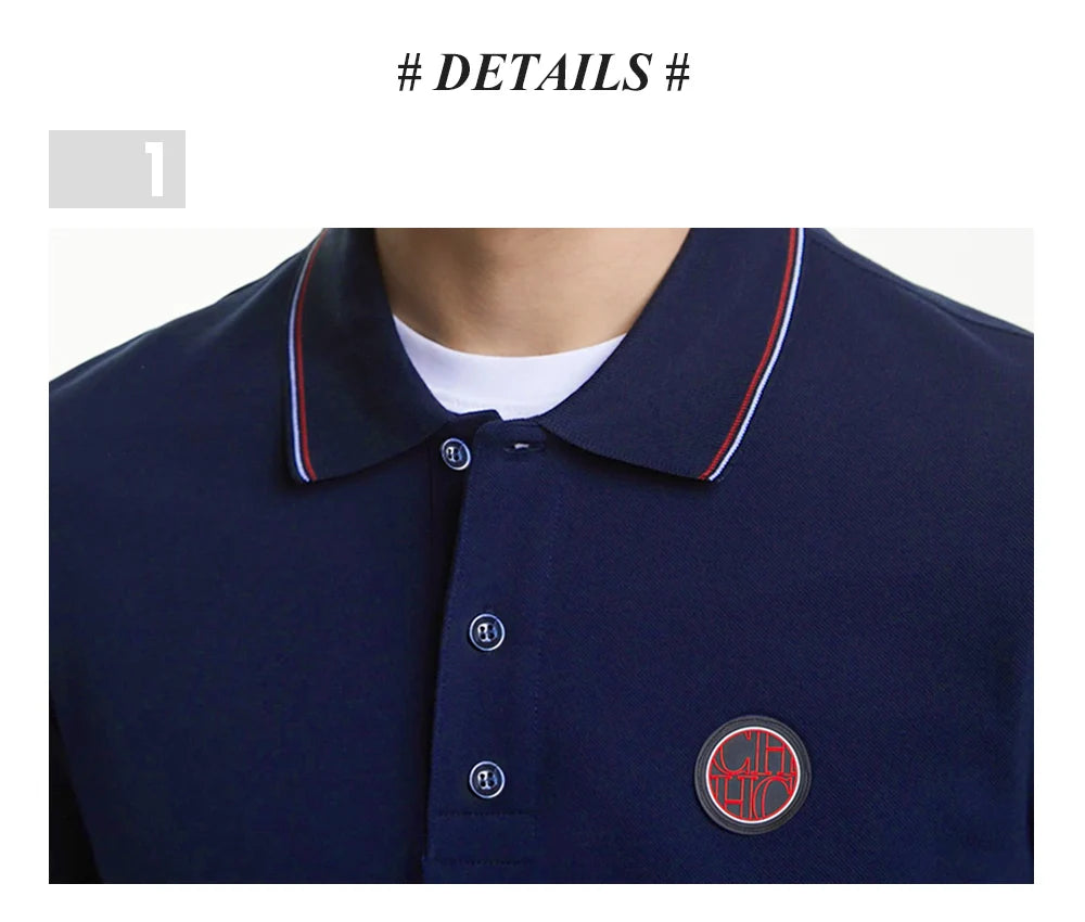Men's Classic Cotton Polo Shirt – Refined Casual Style