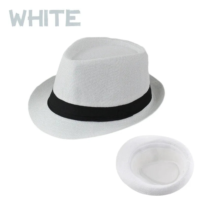 Short Brim Panama Sun Hats – Bulk Wedding & Event Pack