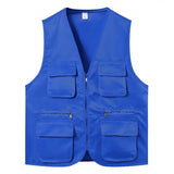 Men's Multi-Pocket Safari Vest – Lightweight All-Season Outerwear
