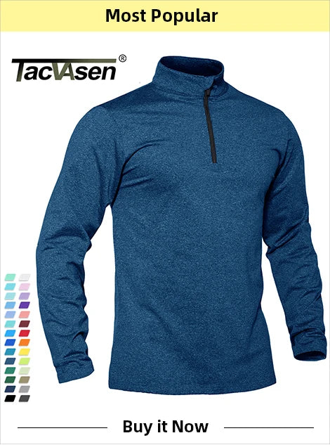 TACVASEN Winter Thicken Fleece Crewneck Sweatshirt Mens Warm Sherpa Lined Heavy Winter Pullover Basic Tops Shirts No Hood Hoodie