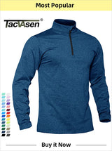 TACVASEN Winter Thicken Fleece Crewneck Sweatshirt Mens Warm Sherpa Lined Heavy Winter Pullover Basic Tops Shirts No Hood Hoodie