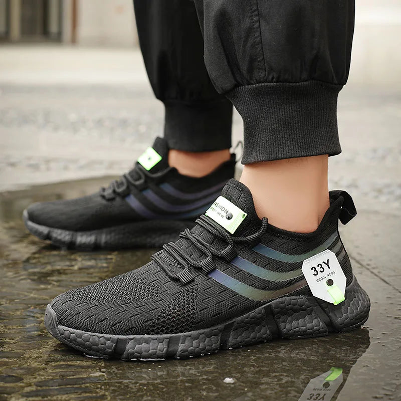 Men's Breathable Mesh Walking Sneakers