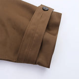 European Style Hooded Trench Jacket