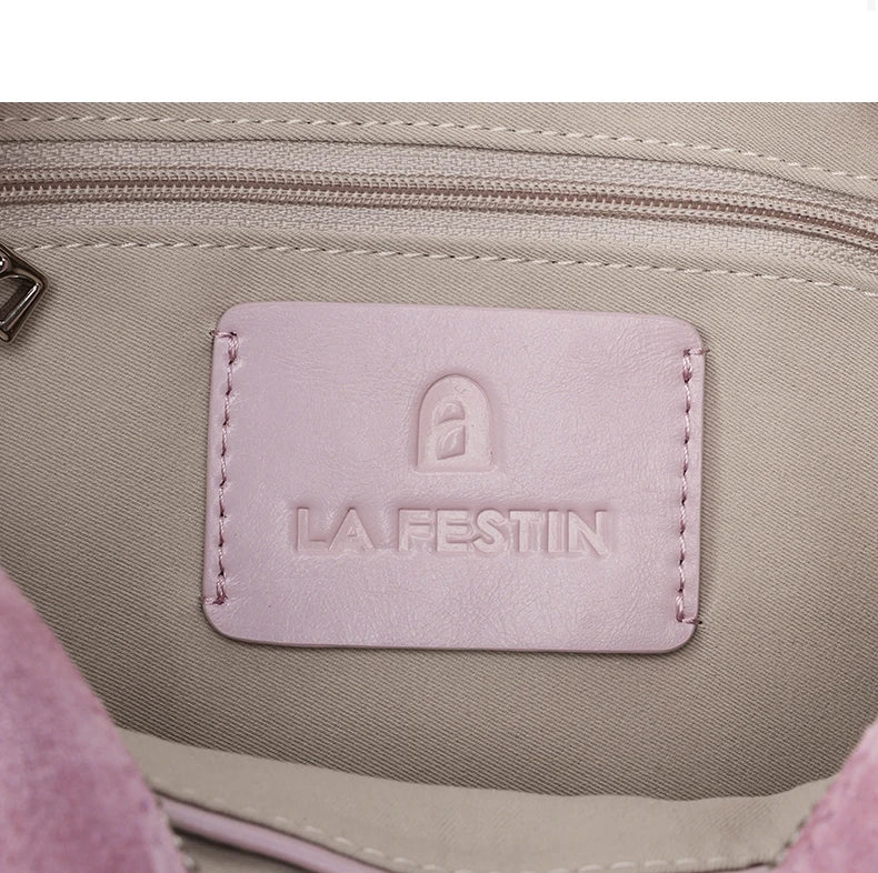 LA FESTIN Original Brand Women's Bag 2025 New Shoulder Bags Fashion Hand Bag Ladies Leather Crossbody Bag Luxury Designer Bags