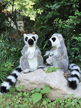 28cm Wild Lemur Plush Toy – Lifelike Stuffed Animal