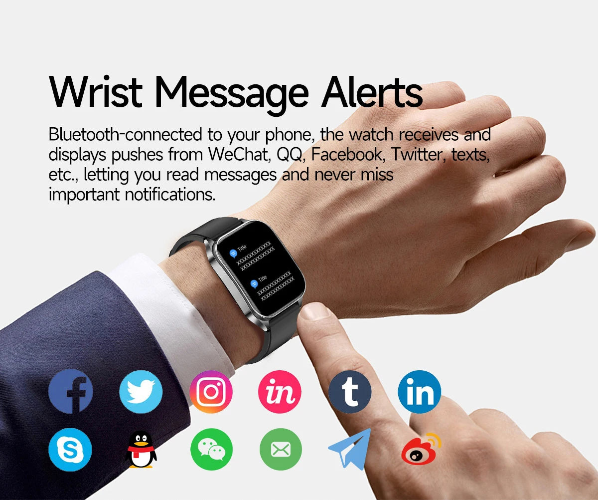 2026Hot AI-GPT Diagosis ECG Health SmartWatch Blood Pressure Lipid Uric Acid 650nm Dual-Probelaser Heart Analysis Smart bracelet