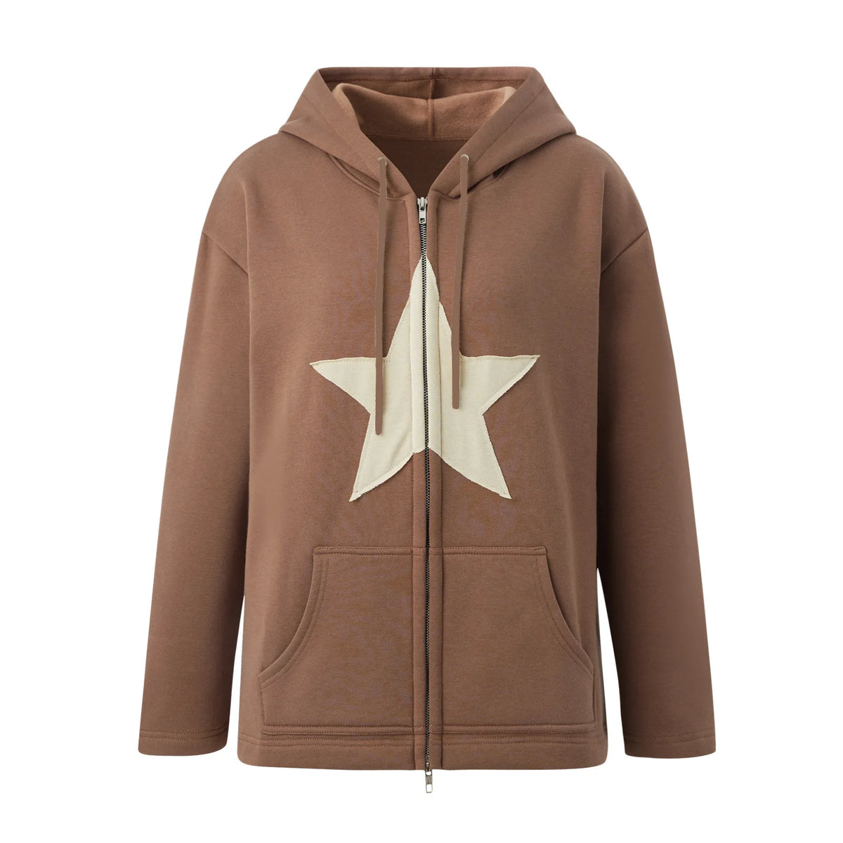 Men’s Y2K Star Print Relaxed Hoodie