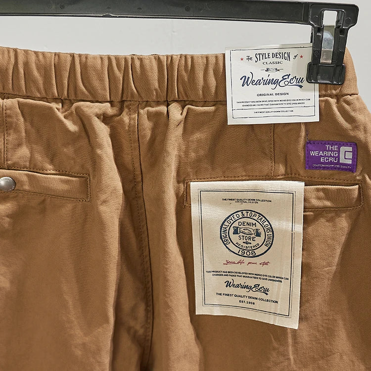 Men's Cotton Cargo Pants – Regular Fit