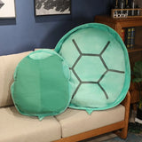 Wearable Vest Turtle Shell Pillows Cosplay Anime, Giant Turtle Stuffed Animal Plush Pillow, Costume for Animal Cosplay Halloween