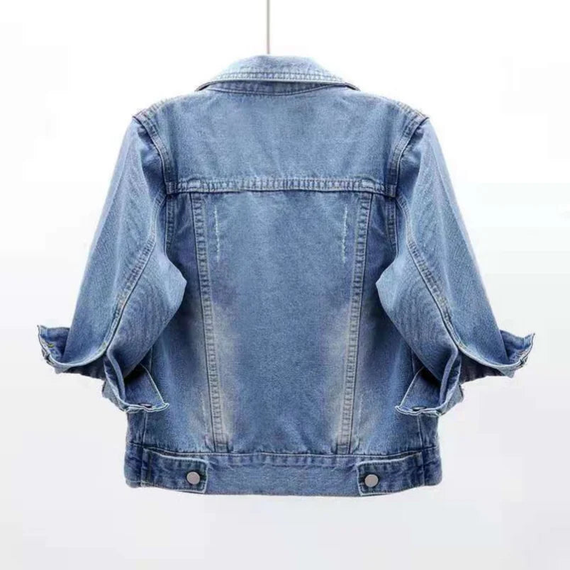 Women's Premium Cotton Denim Jacket