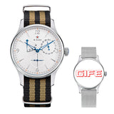 1963 Pilot Watch of Men 40mm Automatic Mechanial Wristwatches Original ST1780 Movement Sapphire Crystal Waterpoorf Retro Clock