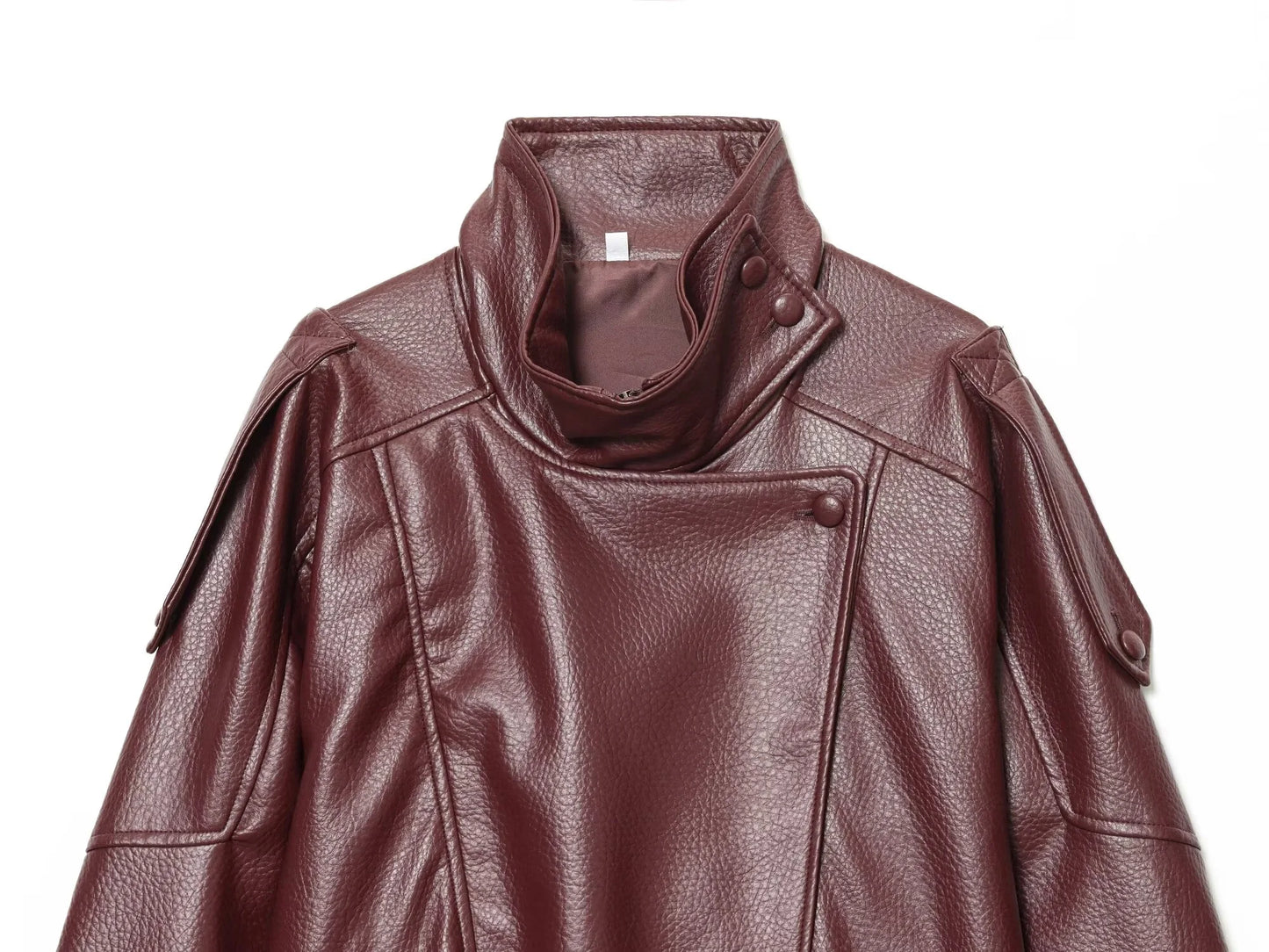 Women Fashion Leather Jacket Autumn Winter Loose Causal PU Faux Leather Jackets Coat Fashion Street Motorcycle Jackets