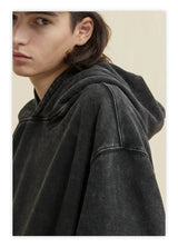 Vintage Wash Oversized Cotton Hoodie