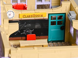Springfield Elementary School House Modular Buildings Blocks City Apartment Architecture Brick Model Kit Adult DIY Gift 3500PCS