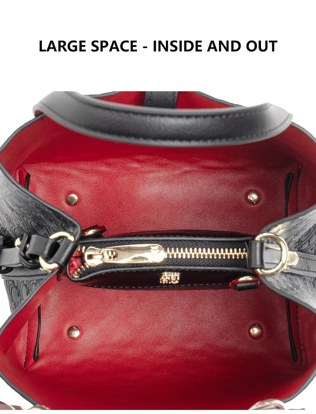 CH Fashion Brand Women's Handbag Large Capacity Casual Diagonal letter Silver Fox Is PU Leather Shoulder Bag